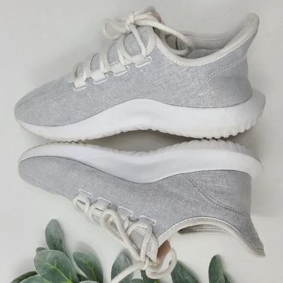 ADIDAS Women's Gray Tubular Sneakers Sz 9 - Picture 7 of 10